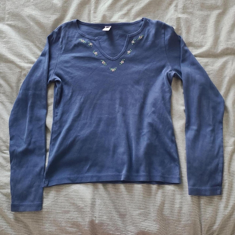 GAP embroidered long sleeve